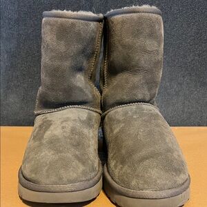 UGG Classic Gray Suede Boots